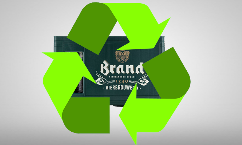 Brand oproep om bierkratten terug te brengen